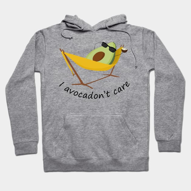 Avocadon't care Hoodie by TheNewMoon